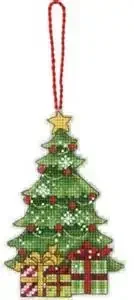 Amishop Top Quality Lovely Hot Sell Counted Cross Stitch Kit Christmas Tree Ornaments Ornament DIM 08898 8898