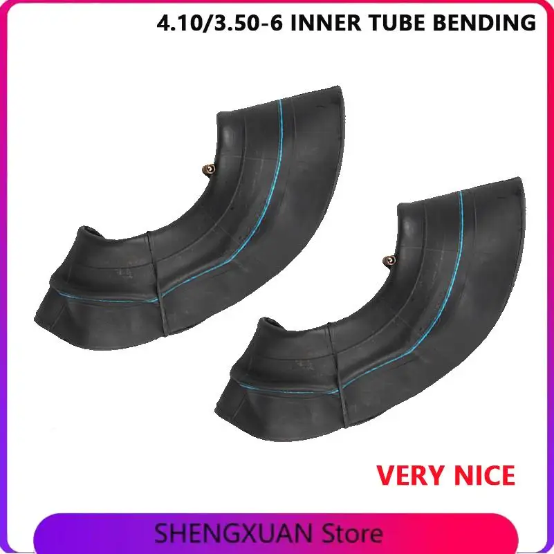 

Butyl rubber tire Electric Scooter accessories 4.10/3.50-6 4.10-6 4.00-6 Tire Inner Tubes with TR87 Bent Metal Valve Stem