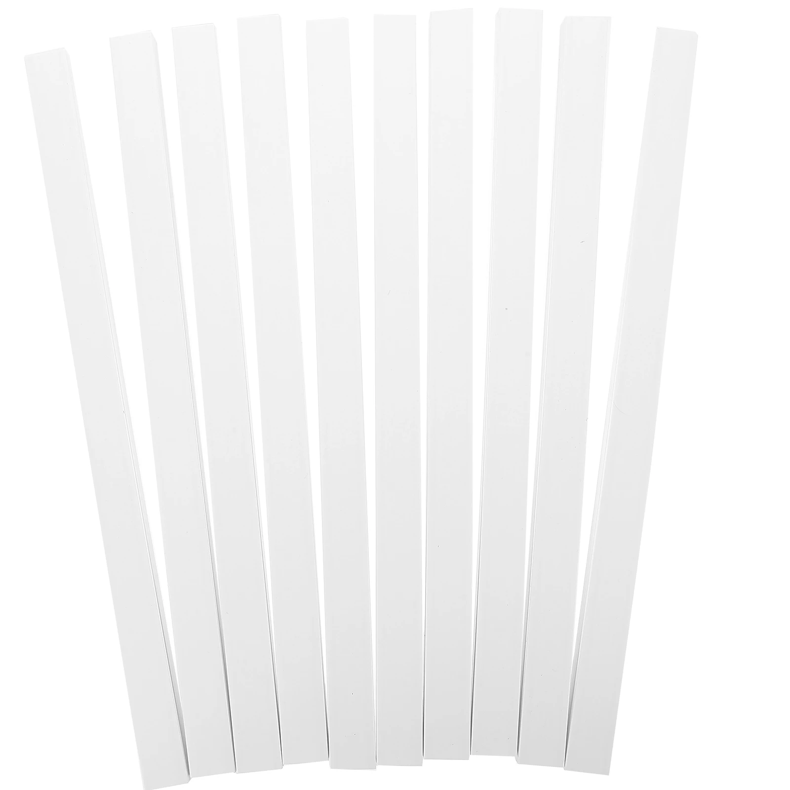 

10 Wire Cover Cable Concealer 40cm x 10 Strips 8 Accessories Square 12x7mm Hide Wires Wall Mount Cord Hider Manage ganize