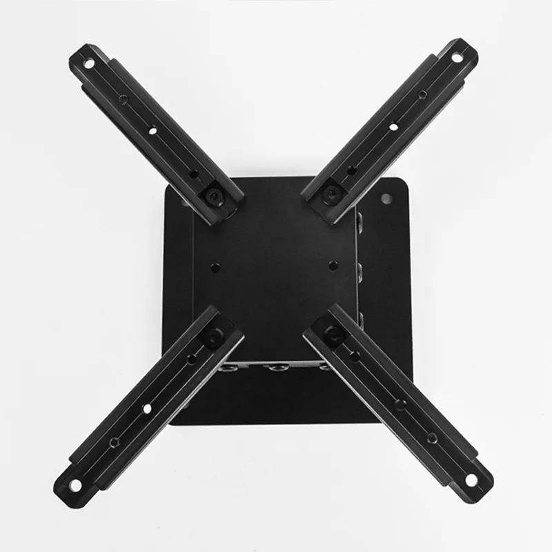 YB3500 Projector Mount Aluminum Bracket Projector Hanger Thickened Engineering Ceiling Wall Mount with Cable Storage Stand