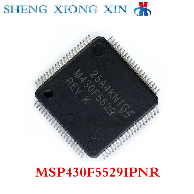 5pcs/Lot 100% New MSP430F5529IPNR LQFP-80 16-bit Microcontrollers - MCU MSP430F5529 Integrated Circuit