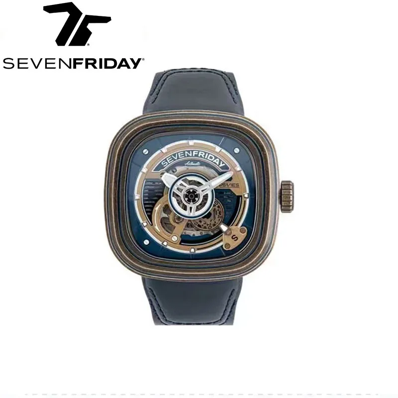 NEW original SEVENFRIDAY PS series watch PS1/01 men\'s and women\'s automatic mechanical watch luxury fashion sevenfriday retro