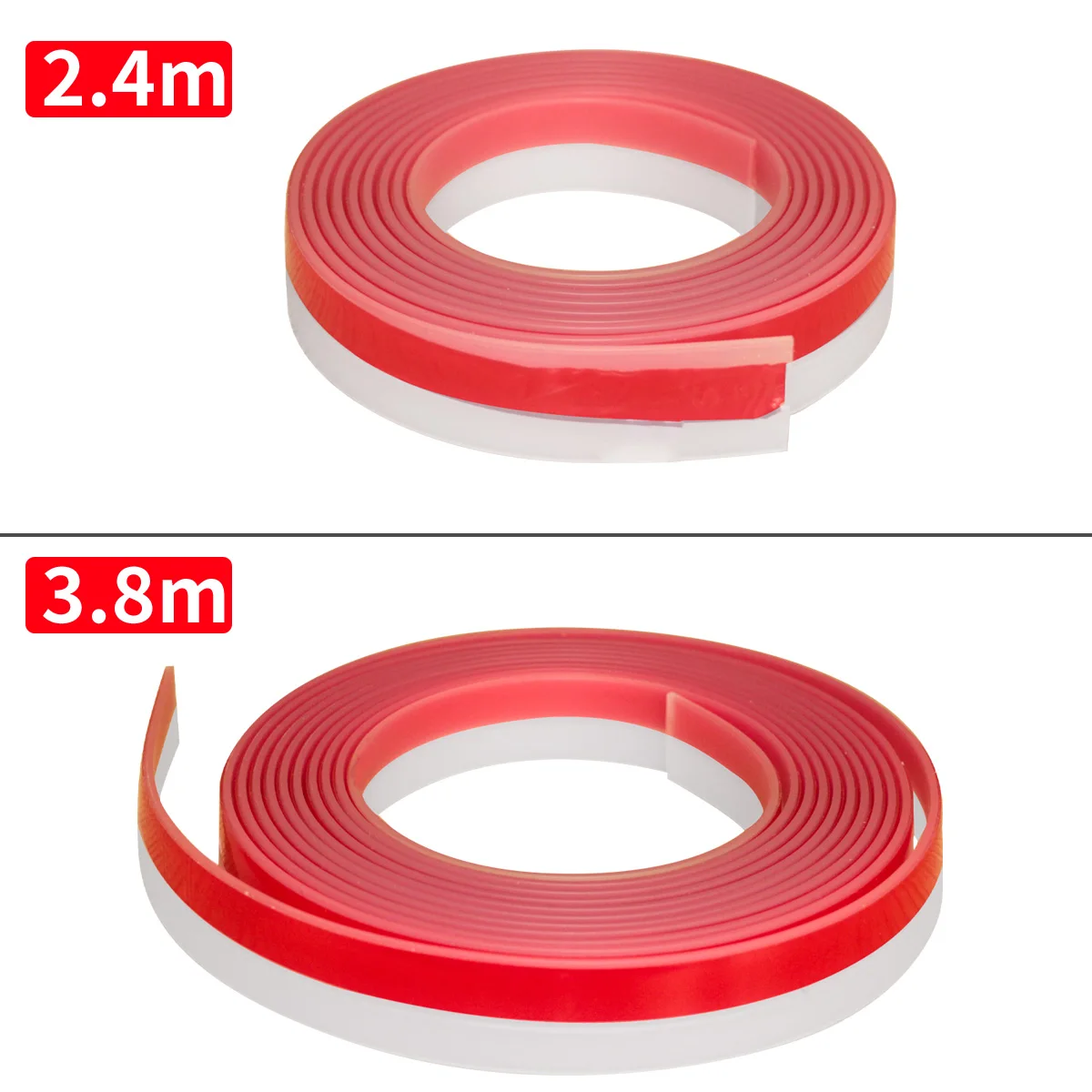 Splinter Guard Ersatzstreifen passend für Führungsschiene von Schienensägen, 2,5 mm Dicke, 21 mm breiter Klebebandstreifen, Zubehör für Schienensägen – Detail 4