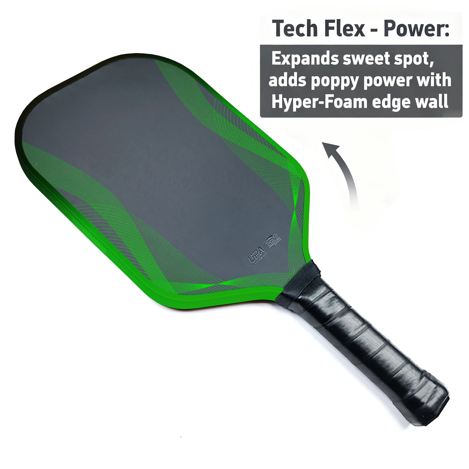 مجداف كرة المخلل الرغوي TFP الاحترافي - يتميز بتقنية الدفع الأساسية من ألياف الكربون Toray T800