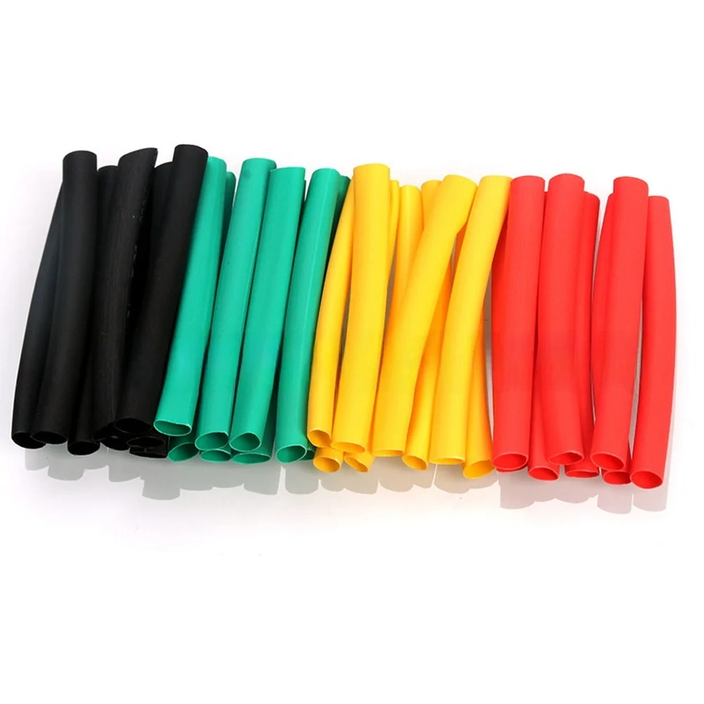 328pcs 2:1 Heat Shrink Tubing Set Polyolefin Wire Insulation Tubes Assorted Sizes Colors for Electrical Cable Repair