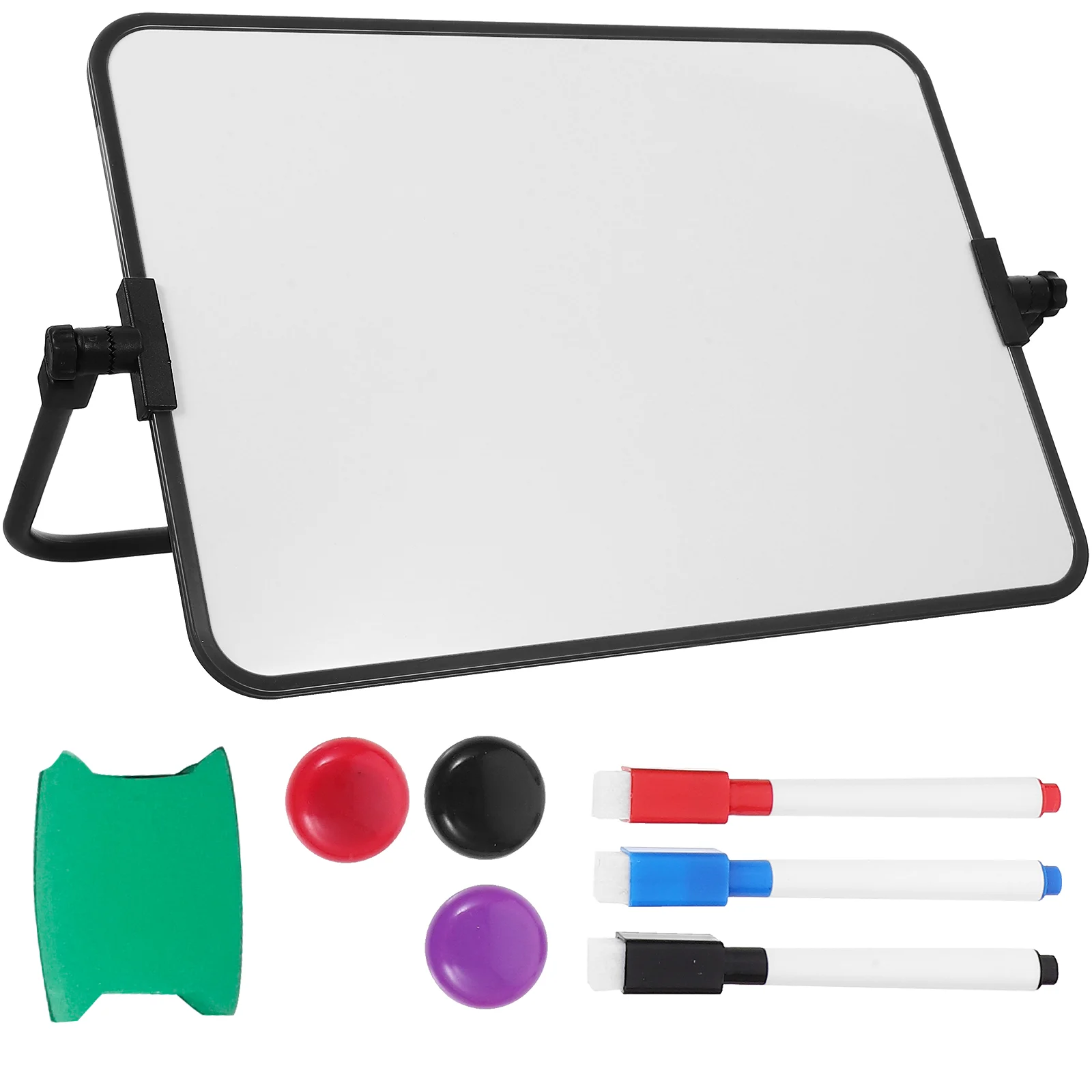 

1 Set Dry Erase Whiteboard Double Sided Erasable Whiteboard Magnetic White Board Double Side Memo Board