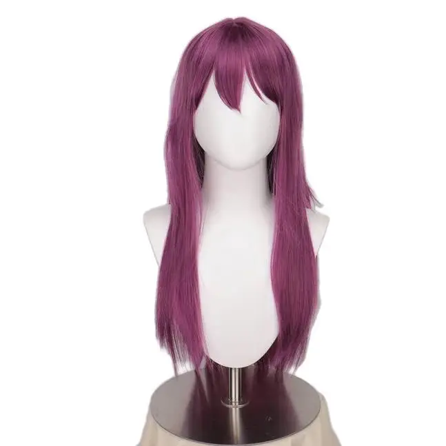 Anime Cosplay Kamishiro Rize Cosplay Perücke 70 cm Lila Rize Kamishiro Perücken Hitzebeständige Synthetische Haar Perücken Halloween Party