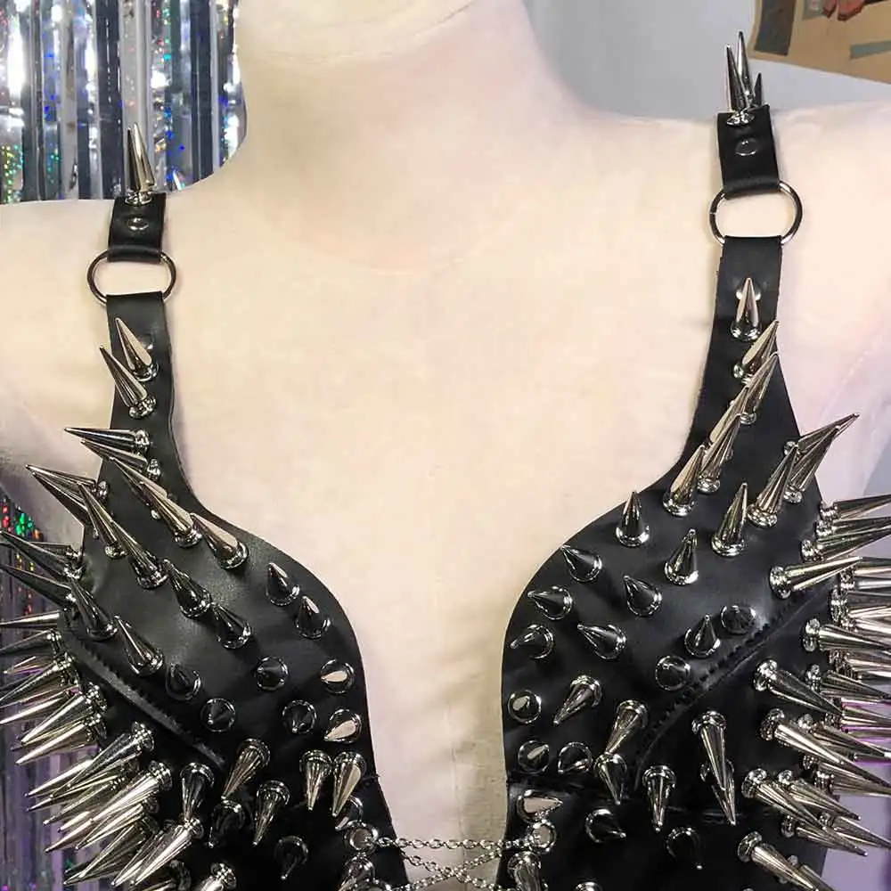 فاسق الصخرة ايكو الجرونج Harajuku Emo Y2K الرسن بروتيل القمم رصع برشام الجمجمة E-الفتيات لتقوم بها بنفسك Kawaii القوطي القوطية يدوية الصنع #2