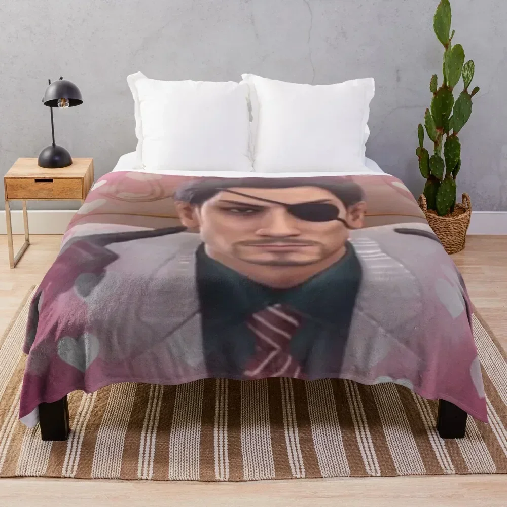 MajiLove - Goro Majima Yakuza Throw Blanket Nap Sofas Blankets