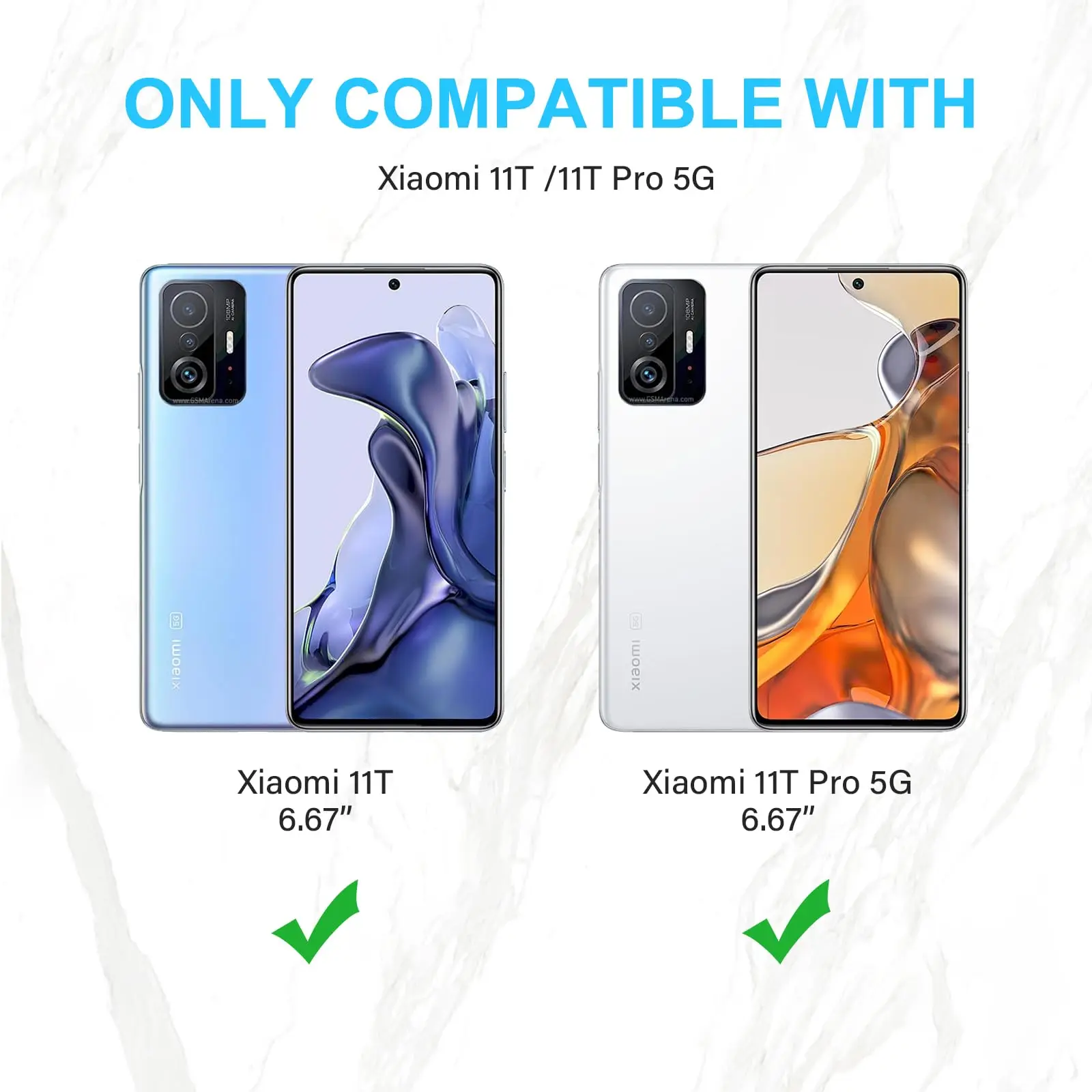 Pelindung layar untuk Xiaomi 11T Pro kaca Tempered 9H HD tinggi aluminium jernih transparan Case ramah