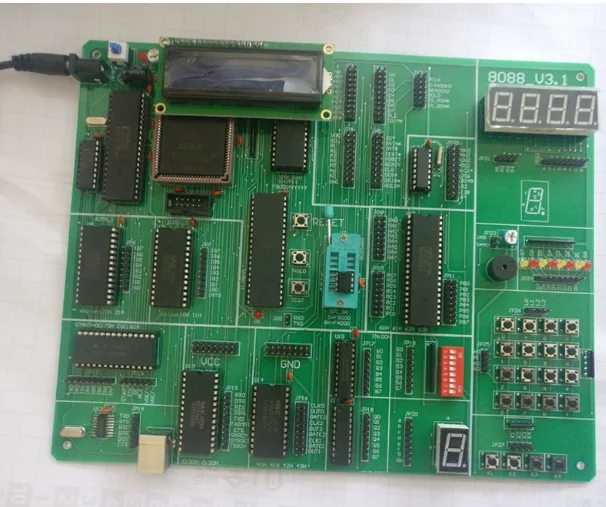 8086/8088 Microprocessor Experiment Board, Microcomputer Principle Development Board for College Teaching Experiment Training