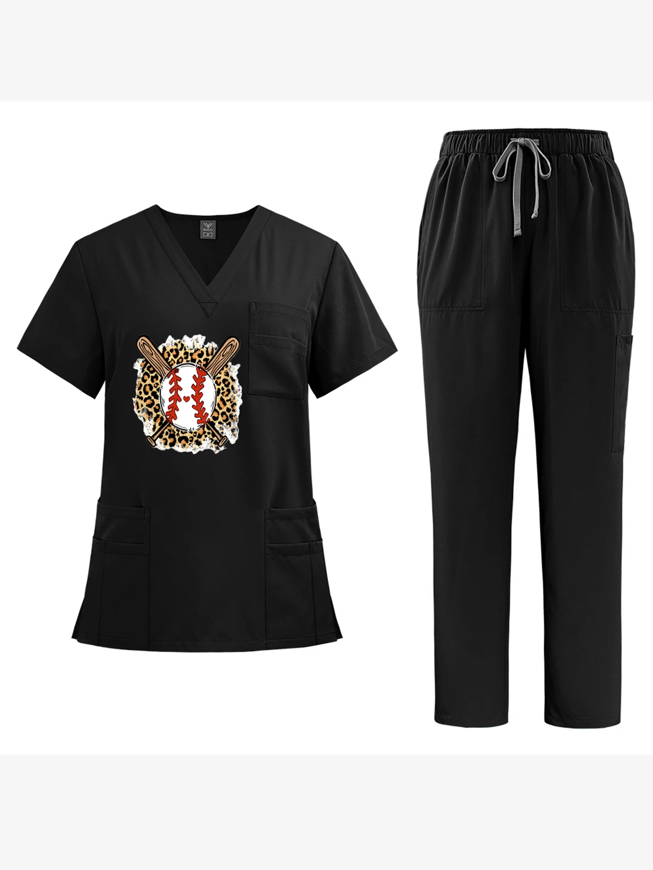 Utility Operation Workwear Set: Unisex Short-Sleeve Industrial Overalls | Breathable Wear-Resistant Suit with Functional Pockets