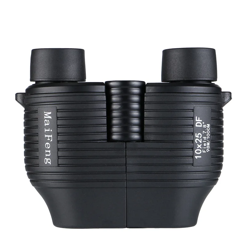 Auto Focus Fixed Focus 10x25 Mini Porro Binoculars High Magnification HD No Need Focus Portable Pocket Telescope For Adult Conce