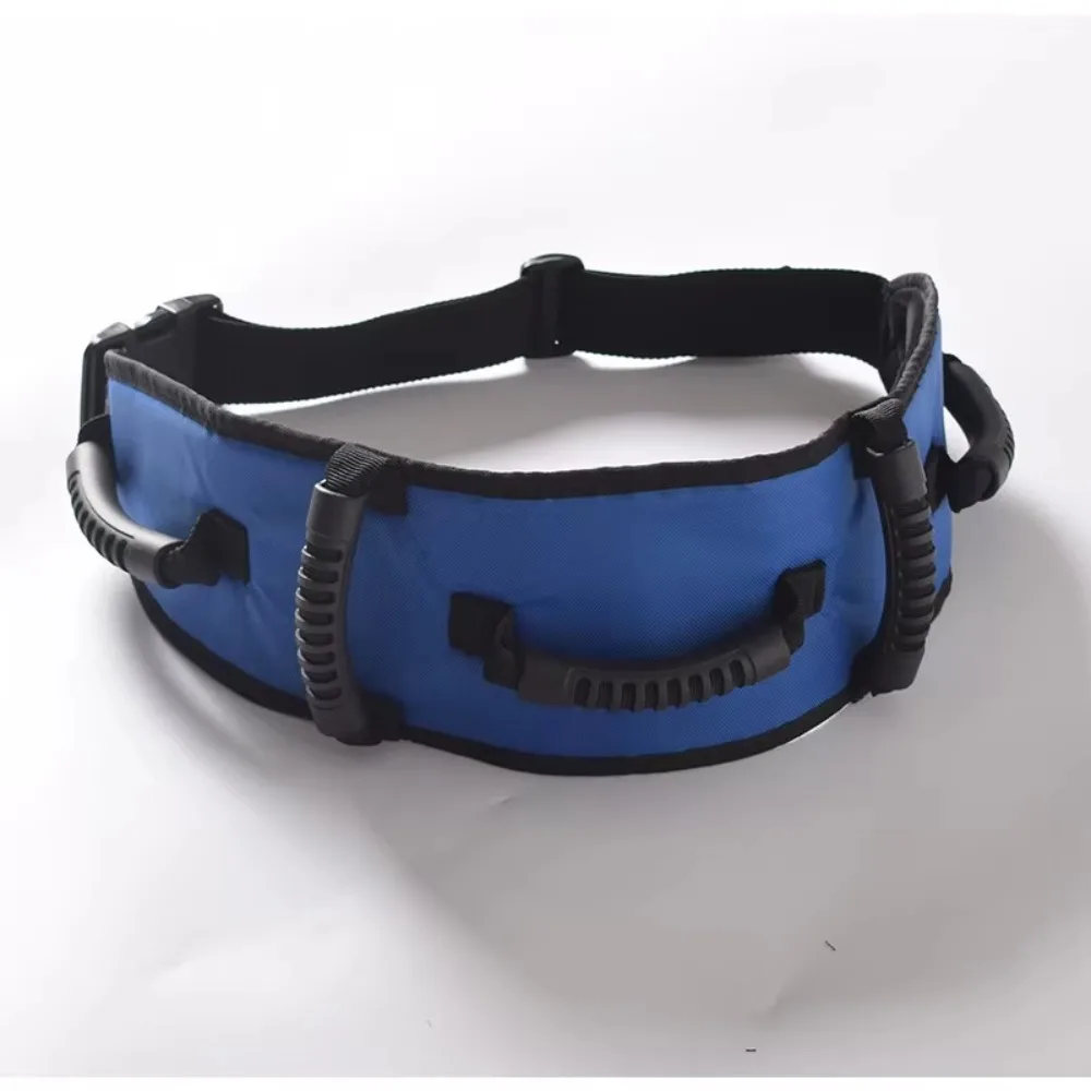 

Walking Belt For The Elderly Learning Gait Transfer Moving Waist Strap Paralyzed Body Lifting Aids Rehabilitation Multi-handle