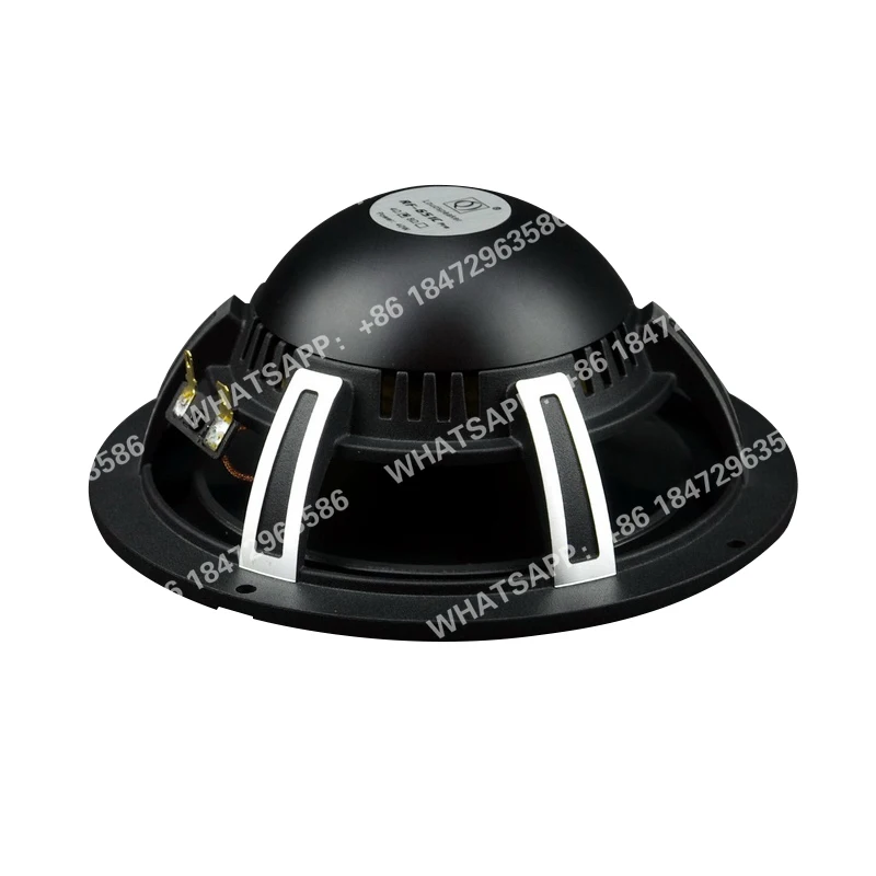 Altavoz para Auto de 6.5 Pulgadas, Woofer de Medios-Bajos, Cerámica de Aluminio, Neodimio, Bocina para Auto, Base de Aluminio Fundido, Potente, 4OHM, 25-50W, 48Hz