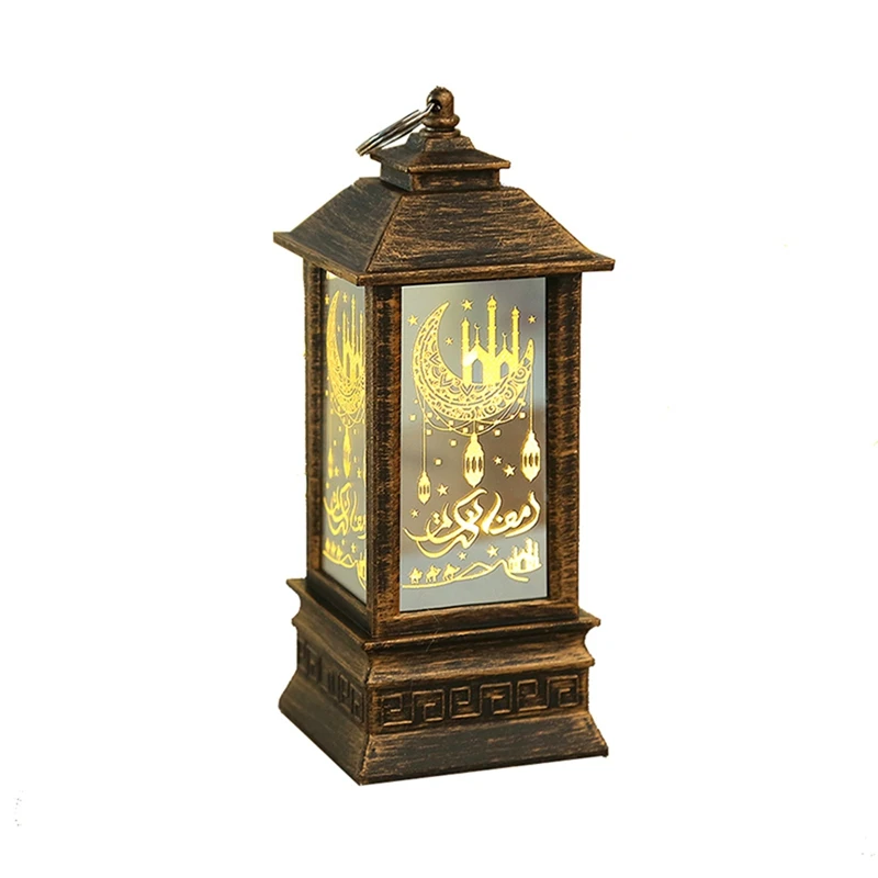 FULL-Eid Mubarak โคมไฟ LED เครื่องประดับ Ramadan โคมไฟ Nightlight แสงตกแต่งบ้านเทศกาลรอมฎอนของขวัญปาร์ตี้