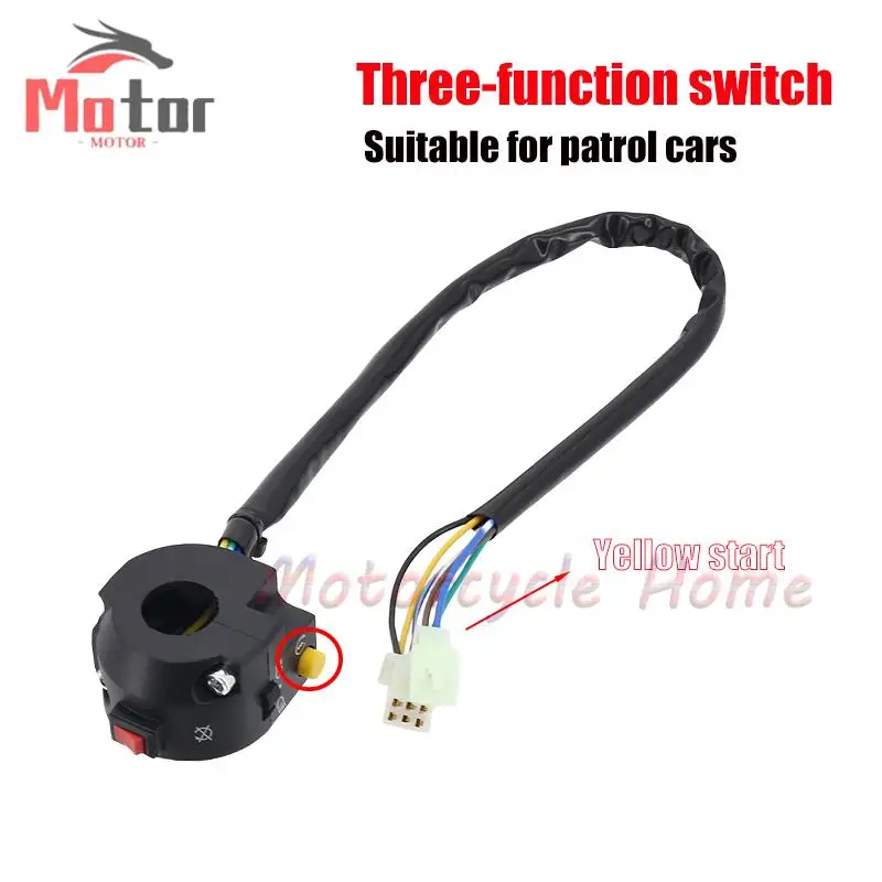 

Прямая установка, аксессуары для квадроциклов, выключатель света для квадроциклов, переключатель дальнего света, антикоррозийный, простой в использовании, кнопка запуска электрического света