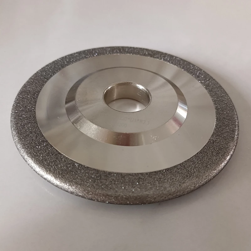 SDC ダイヤモンド砥石 ARC 半円形 直径100mm 125mm 150mm 200/400グリット 合金ネジ溝入れ研磨工具