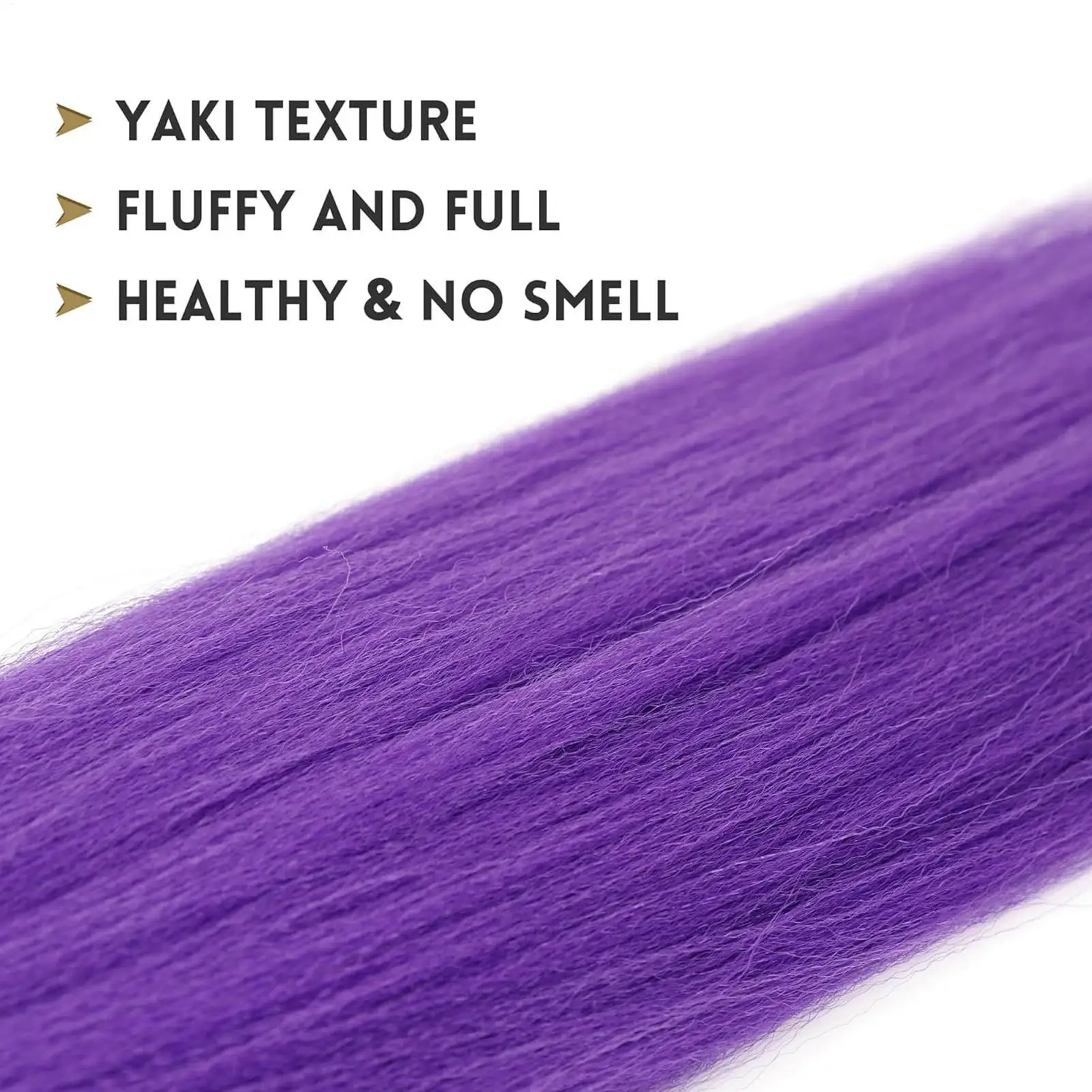 Extensiones de cabello trenzado de color sintético de 26 pulgadas, cola de caballo larga y recta, cola de caballo trenzada colorida, accesorios para el cabello