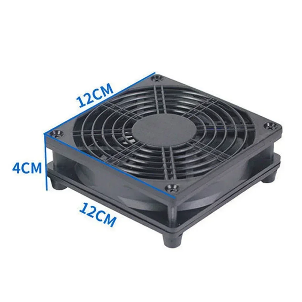 120Mm 5V USB Aangedreven PC Router Fans Met Snelheidsregelaar Hoge Luchtstroom Koelventilator Voor Router Modem ontvanger