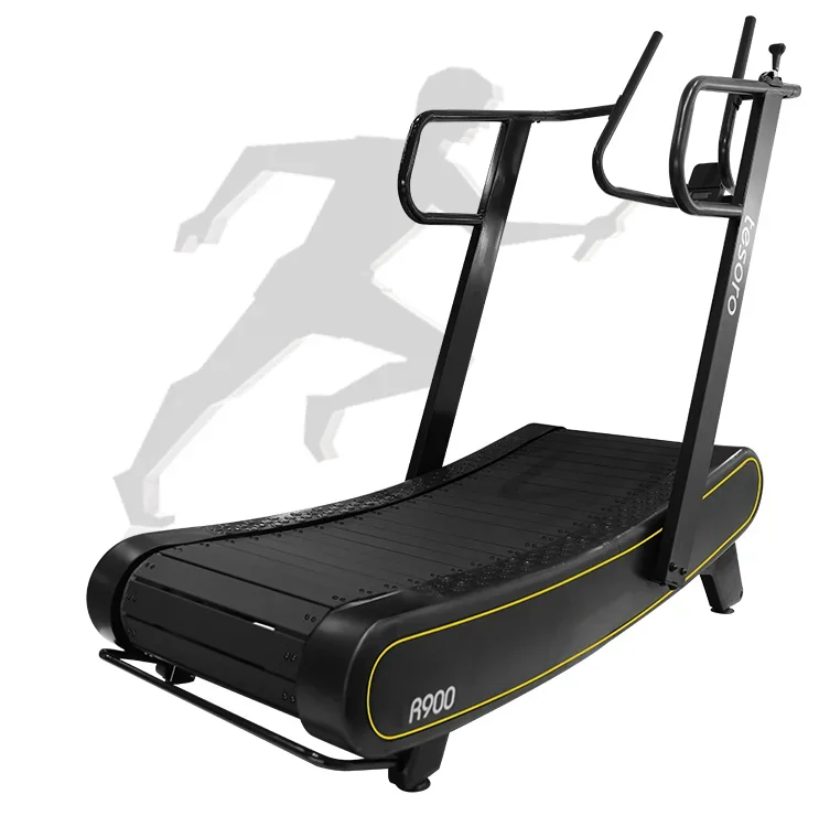 

woodway curved treadmill gym commercial easy transport manual innovate belt curved running machine without motor