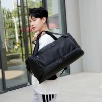 Women's Large Capacity Gym Bag Waterproof Swimming Yoga Bag Portable Sports Bag Weekend Bag Custom Luggage Bag With Logo Print 3