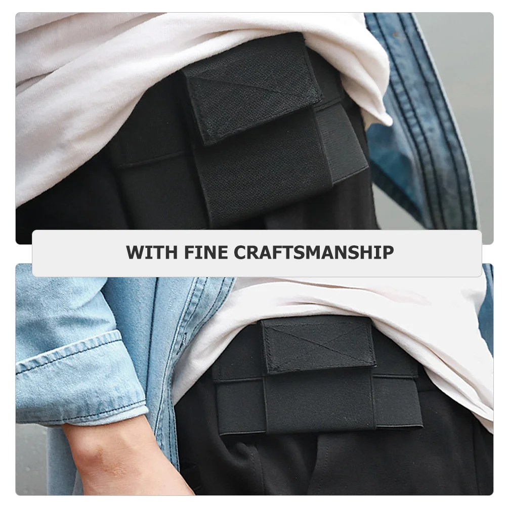 

Portable Waist Bag Waterproof Nylon Running Fanny Pack for Sports Travel Hiking Daily Use Phone Storage Multi-Function Pouch