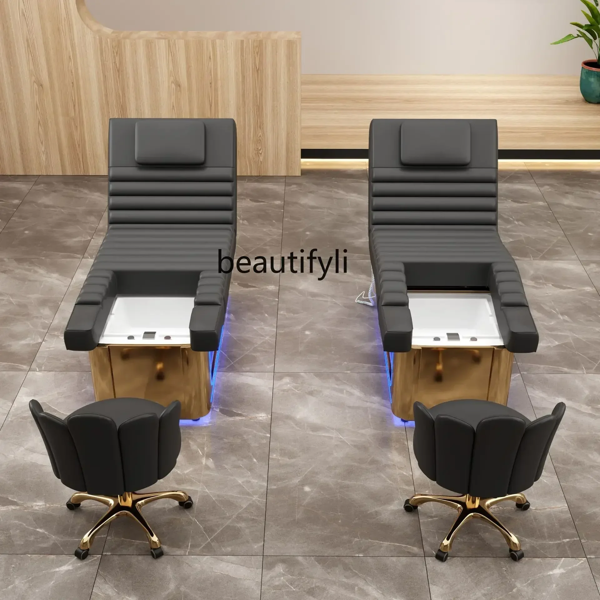 New Electric Beauty Bed Beauty Spa Shop Massage Foot Massage Bed Massage Eyelash Nail Chair