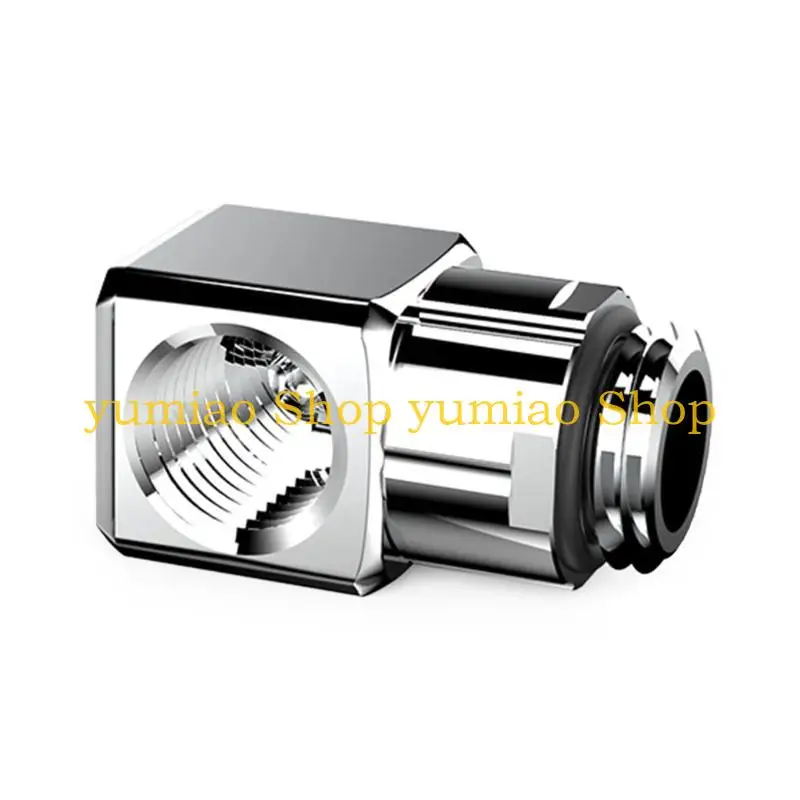 587B Adaptador junção encaixe 90 graus resfriamento água rotativo 360 graus comutação refrigeradores