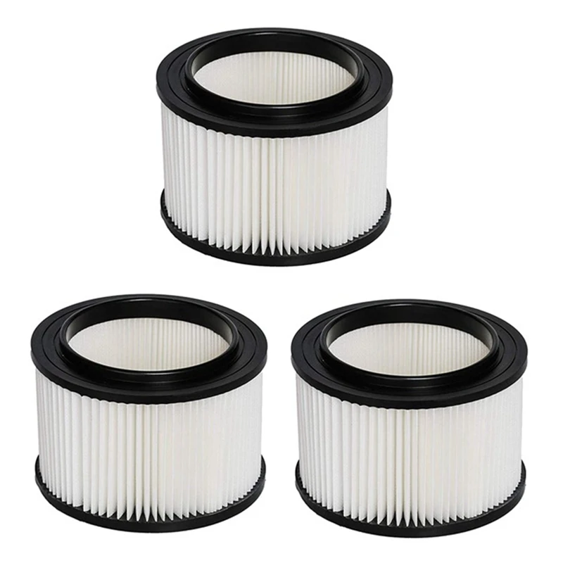 A15Q-3Pcs 17810 Filter For Craftsman 3 To 4 Gallon General Purpose Vacuums,Replacement For Craftsman 9-17810 Cartridge Filter