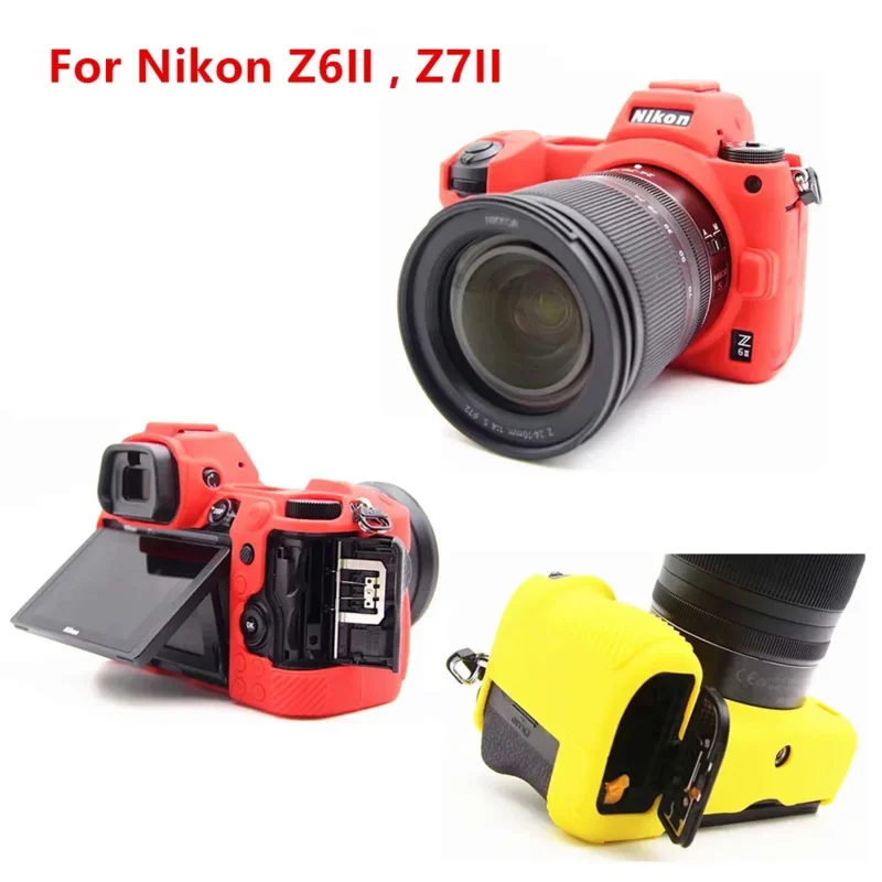 For Nikon Z9 Z50 Z5 Z7 Z6 II z7ii z6ii camera bag body cover protector mirrorless cameras silicone Armor Skin case