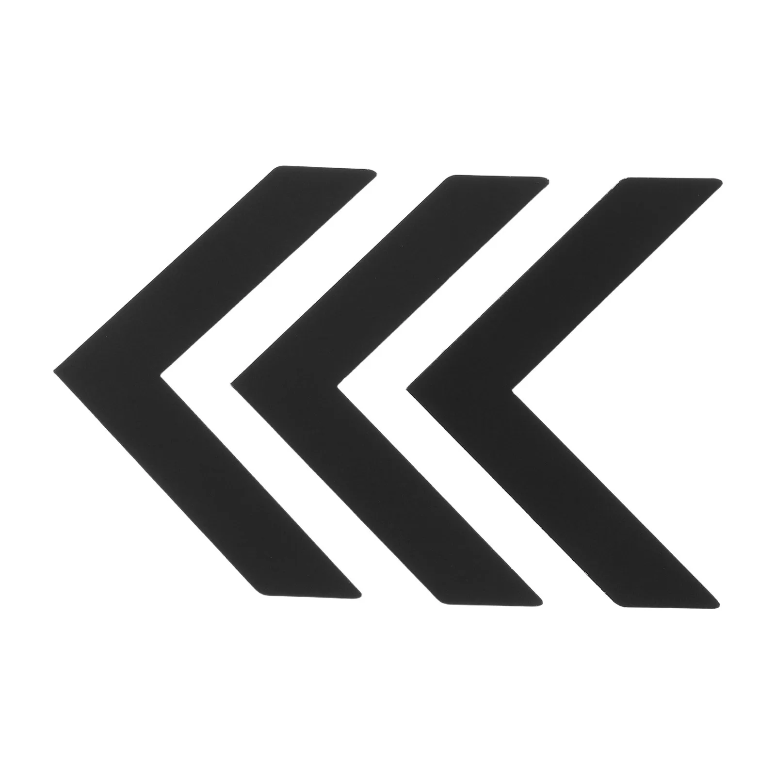 3 قطعة علامة اتجاهية أكريليك مقاوم للماء ذاتية اللصق السهم علامة طريق للداخلية في الهواء الطلق مرحاض مكتب مول المساحات العامة #2