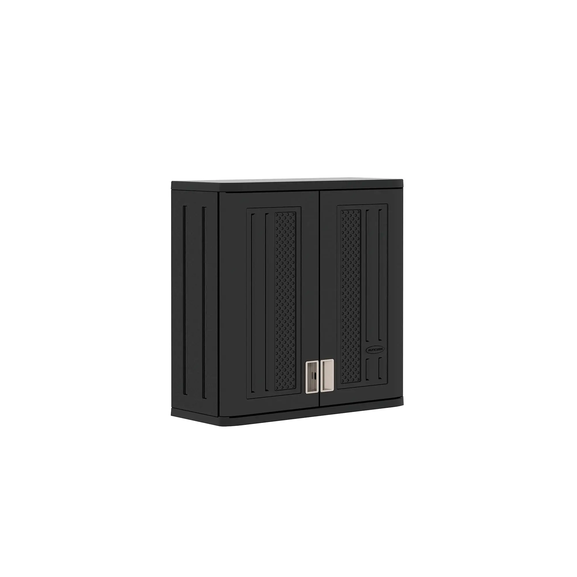 Wall Storage Cabinet for Garage Organization - 4 Cu. Ft. Wall Mounted Garage Cabinet with Shelf for Garden Supplies