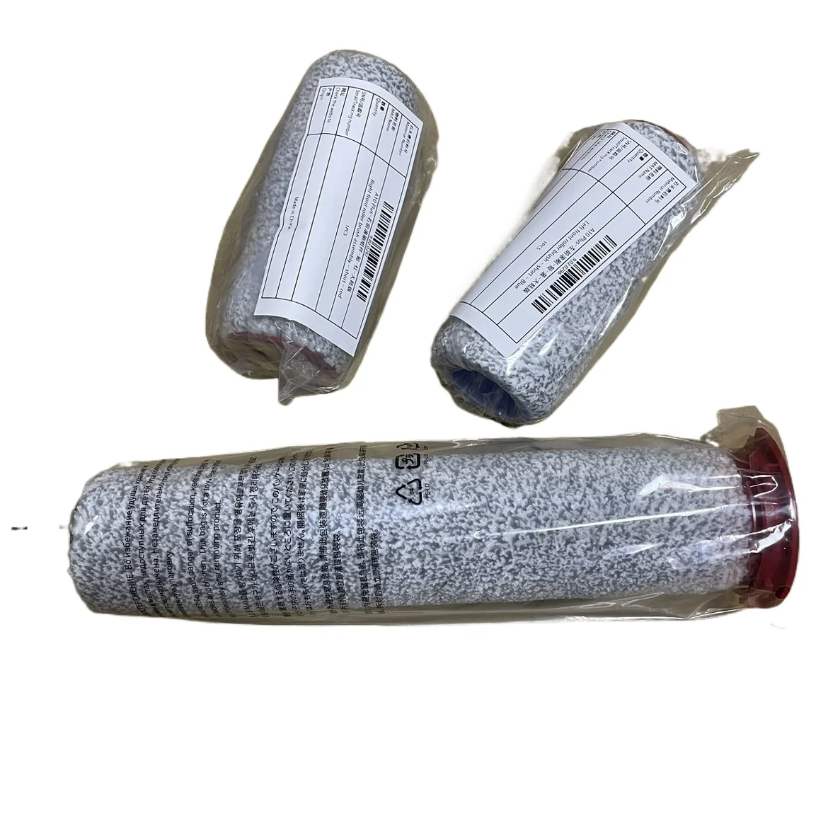 Original roborock/stone double brush washer antibacterial roller brush - for A10Plus/A10 Ultra