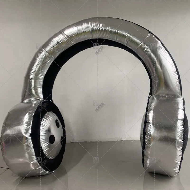 

Customized Inflatable Headset with Inflation Device,Music Festival Promotional Decoration Prop