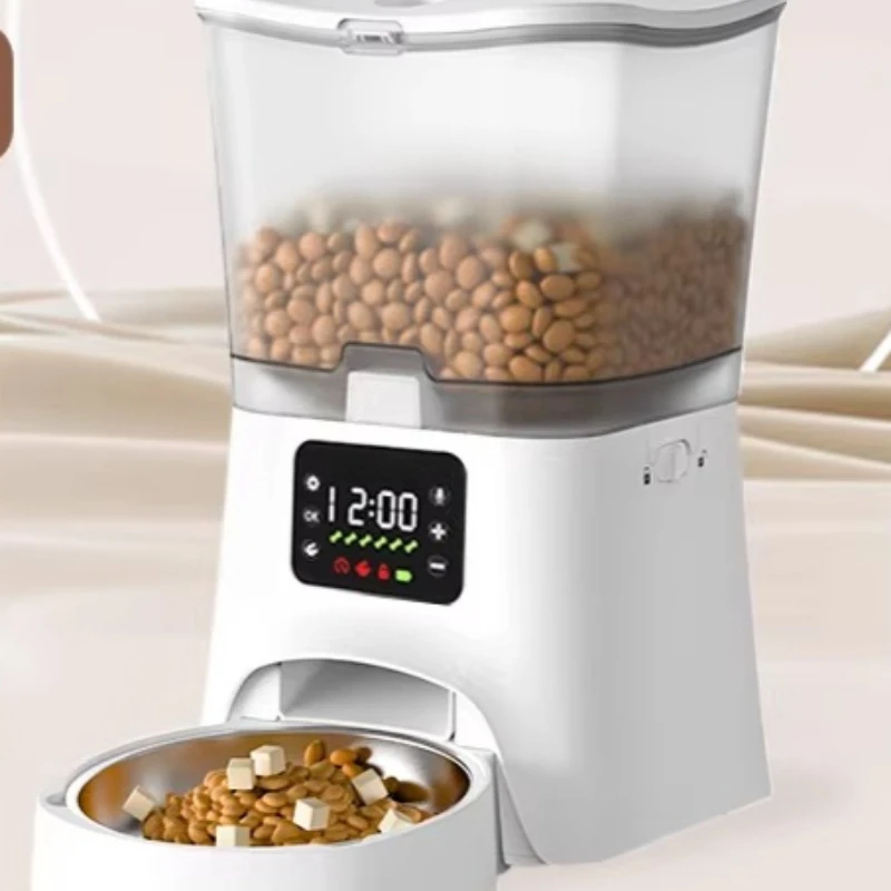 

Cat Automatic Feeder Visual Cat Food Intelligent Timing Quantitative Pet Feeding Machine