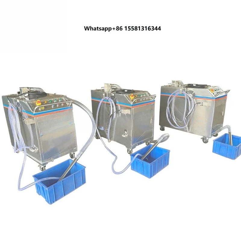 CNC Machine Tool Coolant Oil Water Separator Integrated Sludge Suction Fluid Replacement Machine for Cutting Fluid Purification