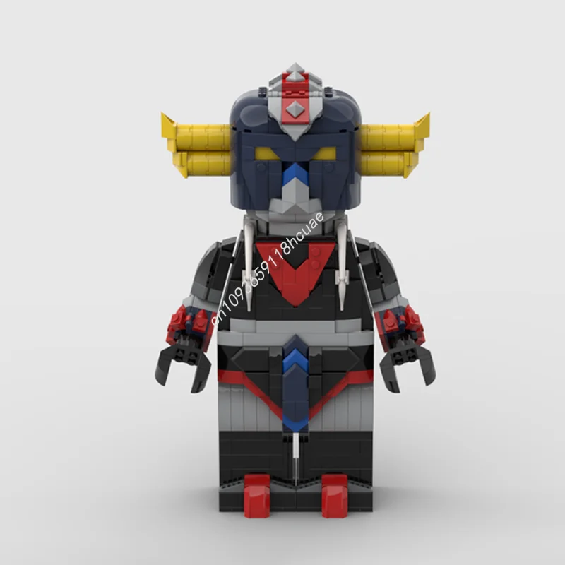 853 pz MOC Goldorak Grendizer Maxifigure Sculture Modello Building block Bambini Architettura Giocattoli Regali Di Natale