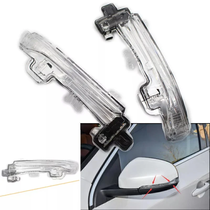 

Applicable2012-2019Year VolvoS60 S80L V40 V60Rearview Mirror Light Turn Signal Light 31402415