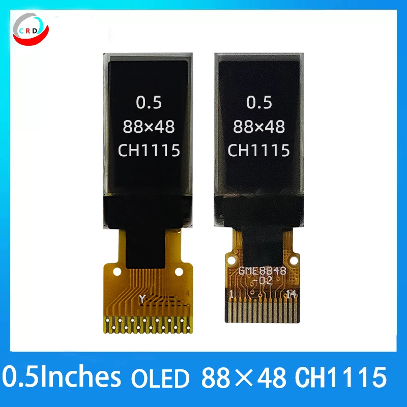 0.5-inch OLED LCD display 88x48 small screen CH1115 compatible with SSD1306 vertical screen IIC