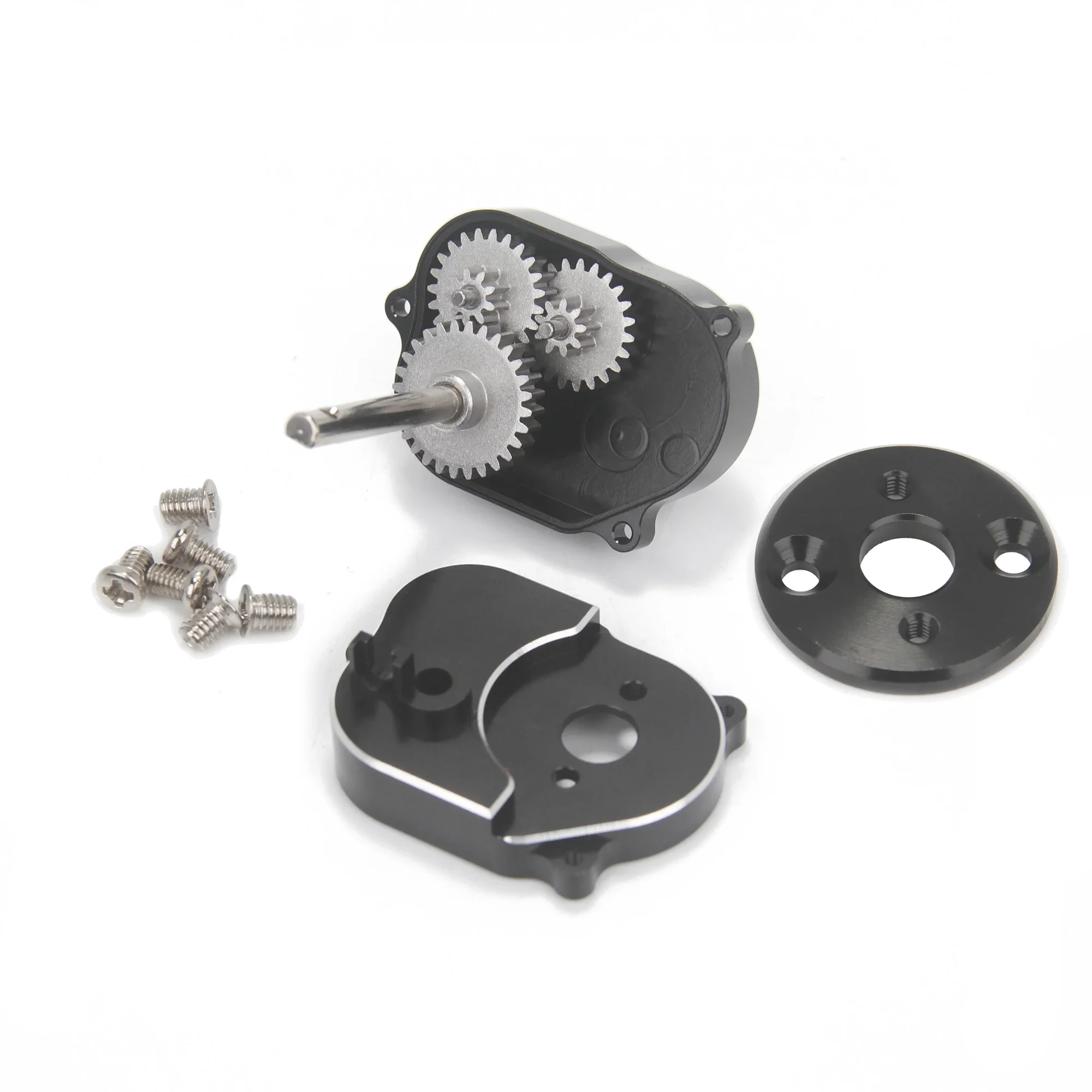 Vollmetallgetriebe für 1/12 RC Crawler Car MN82 MN99S MN168 MN78 MN98 LC79 280 370 Bürstenmotor Upgrade-Teile