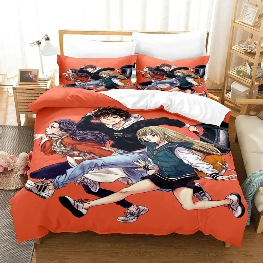 

Anime Ashito Aoi Ao Ashi AOASHI Comfortable Duvet Quilt Cover Pillowcase Bedding Set Children Bedroom Decoration Home Textile