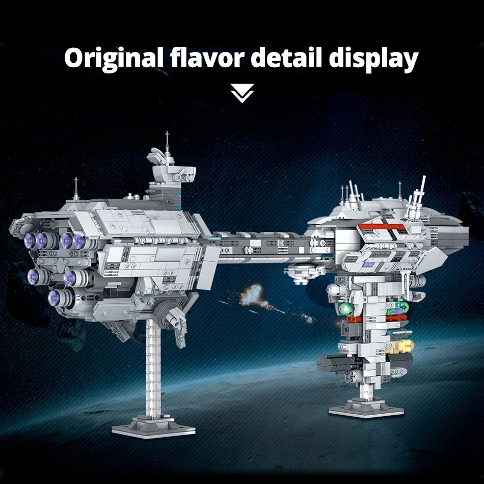 2070PCS NEW IN STOCK Nebulon B Escort Frigate Creative Star Space MOC 57273 Building Blocks Bricks Toys for Adult Gifts