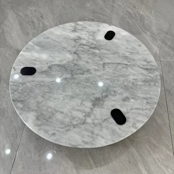 environmentally friendly gray marble desktop coffee table Foshan factory direct sales home living room furniture combination