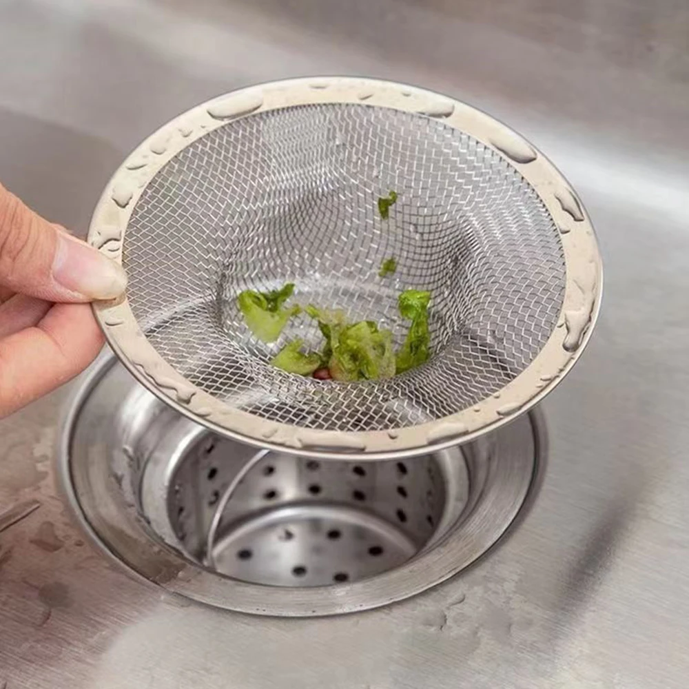 

Фильтры для кухонной мойки премиум-класса из нержавеющей стали, сетчатые сливные пробки с защитой от засорения и глубокими корзинами, можно мыть в посудомоечной машине