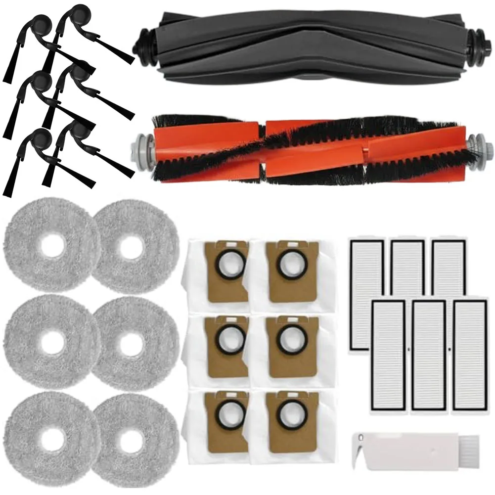 For Xiaomi Robot Vacuum 5 Pro Robot Vacuum Kit Daily Floor Cleaning Efficient Mopping Solution Mop Pad Cleaning Brush