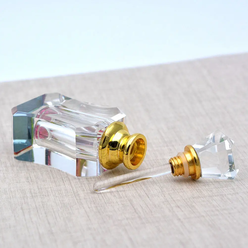 

Флакон-капельница для эфирных масел, ароматерапевтический диспенсер для парфюмерии, стеклянный контейнер 1 мл, герметичный дорожный мини-флакон для масел