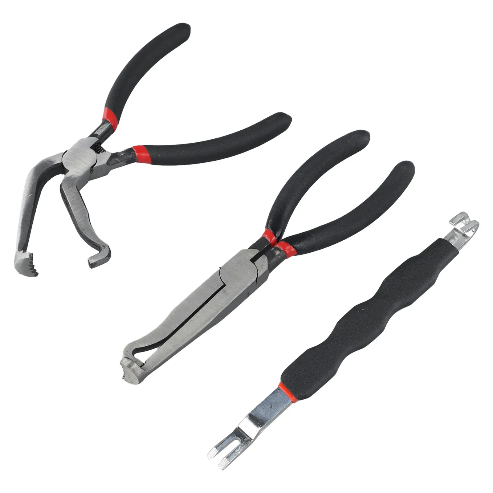

Automotive Tool Set Connector Separator Pliers Compact Storage Bag Dual Durometer Grips High Universality Fitment