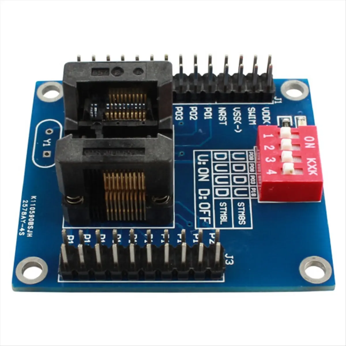 A40I STM8S STM8L TSSOP20 Burning Seat Testing Seat Downloader Offline Programmer Programming Seat