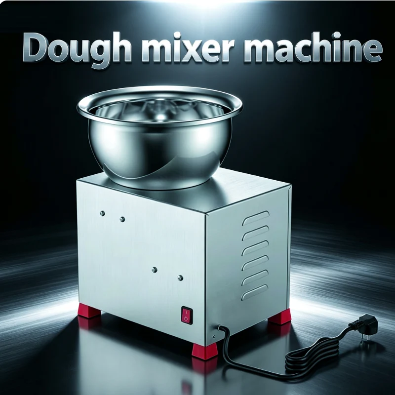 Stainless steel full-automatic cook machine household head up multifunctional dough mixing and kneading machine